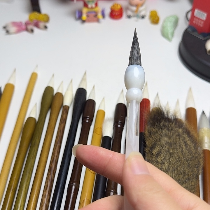 毛笔书法作品松鼠