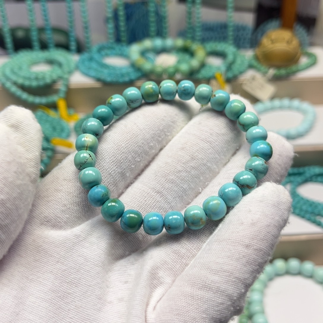 绿松石未镶嵌手链
