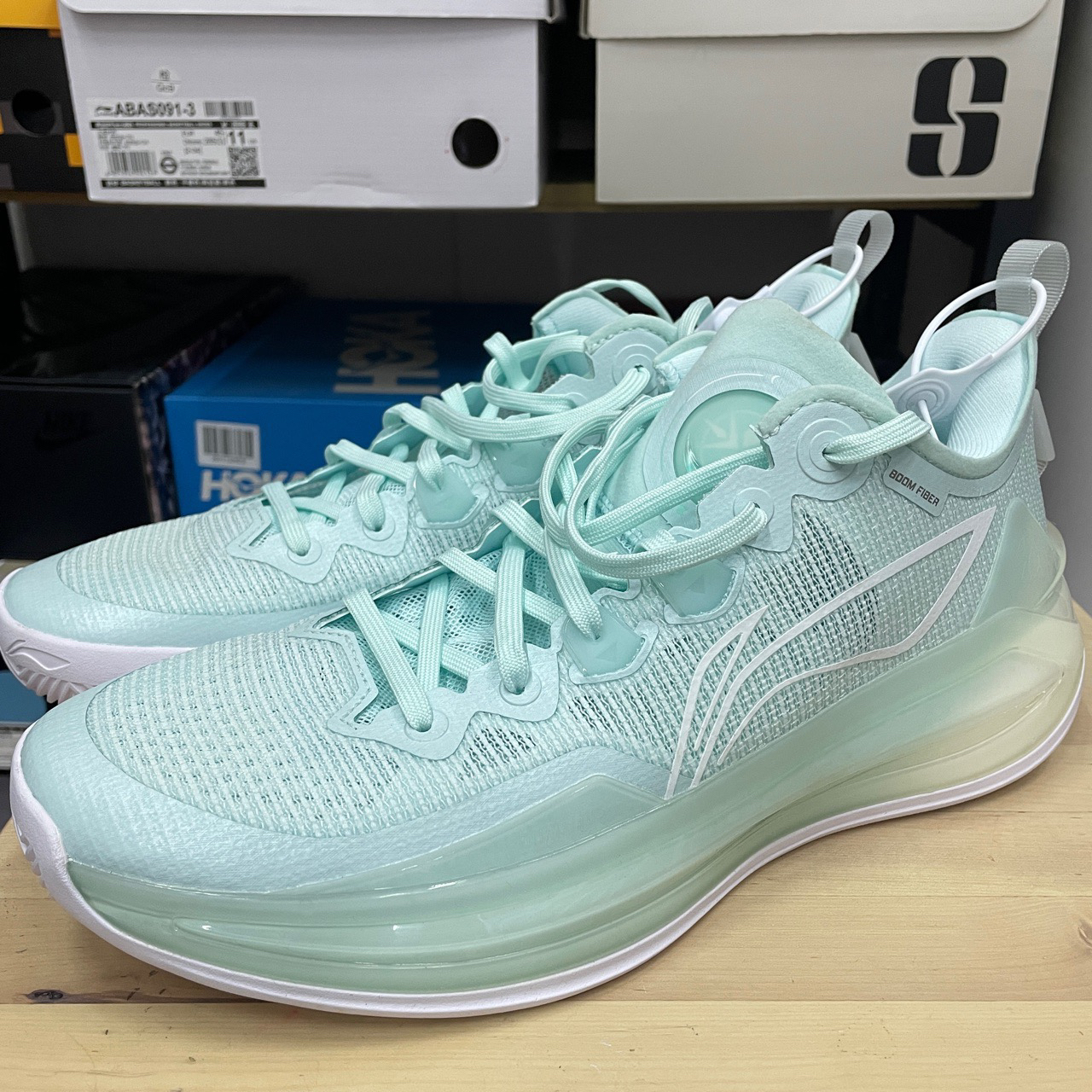 44码/利刃3 水蓝色/412186/篮球鞋/全新原盒/ABAT057-2