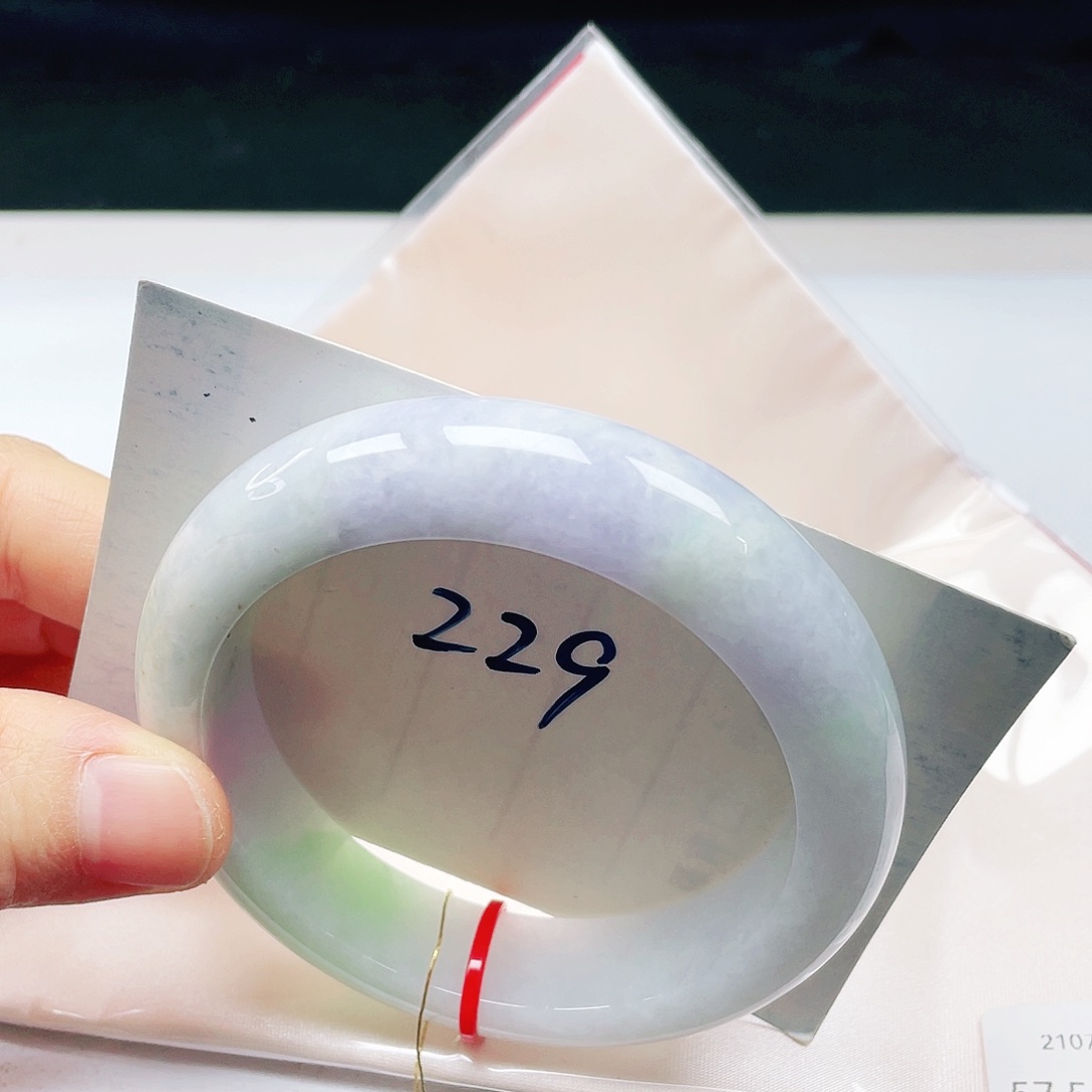 翡翠未镶嵌手镯57➕圈口