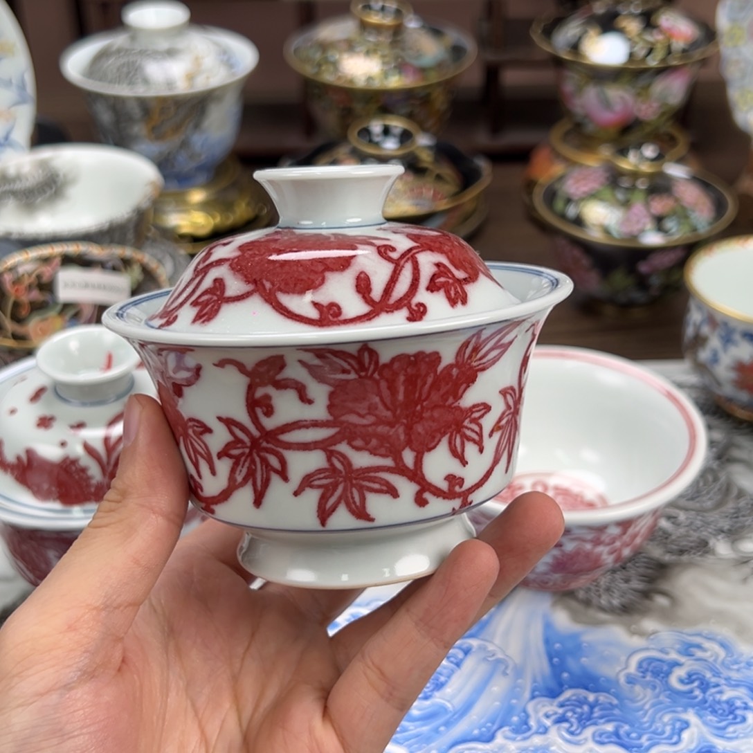 真***逗景德镇手工手绘陶瓷