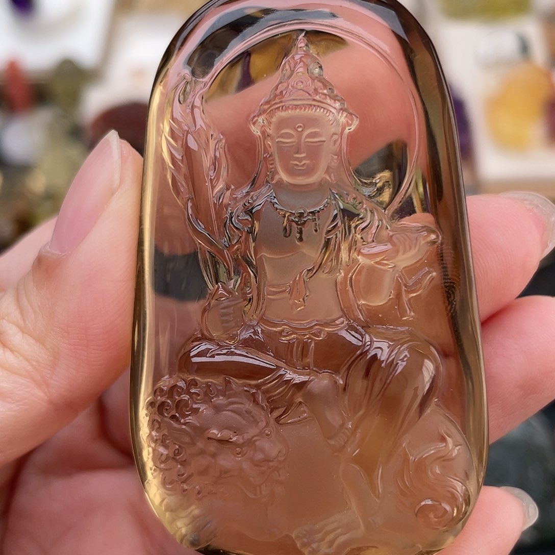 水晶颈饰未镶嵌定制