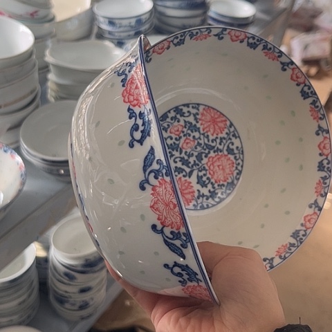 瓷其他7寸碗两个陶瓷