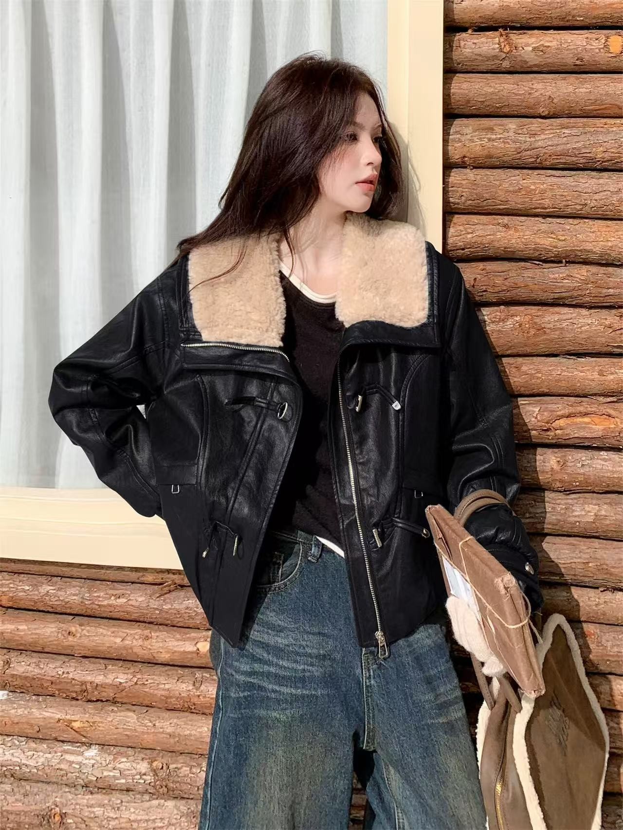 编号【01-50】洋气气质百搭显瘦女士设计感百搭套装