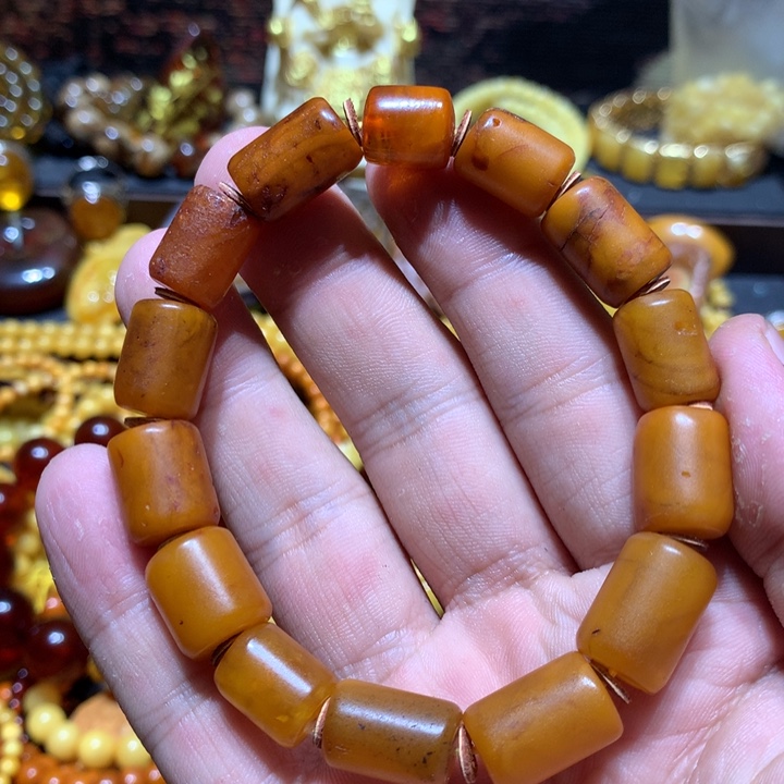 琥珀未镶嵌珠宝奇石