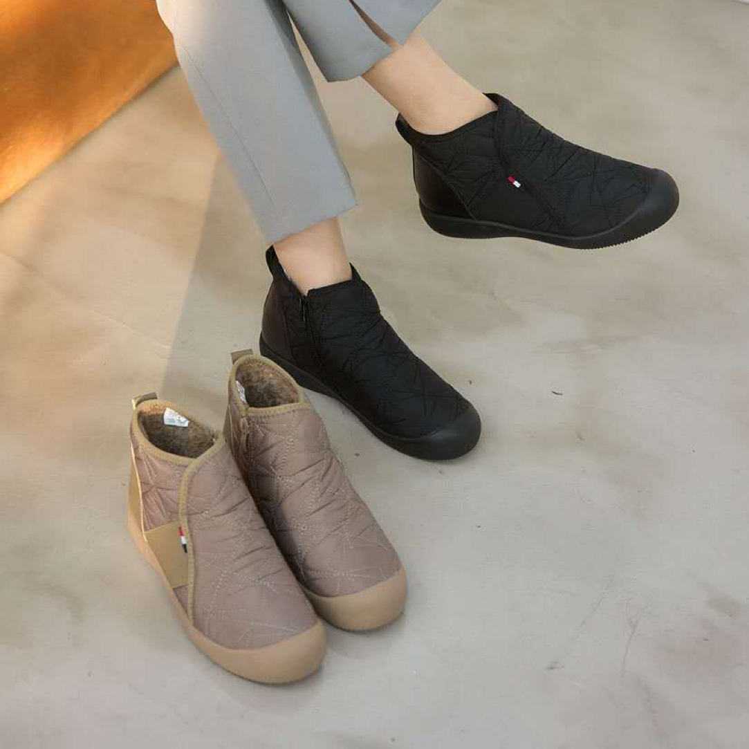 2025韩国东大门冬季新款时尚休闲舒适百搭软底二棉鞋