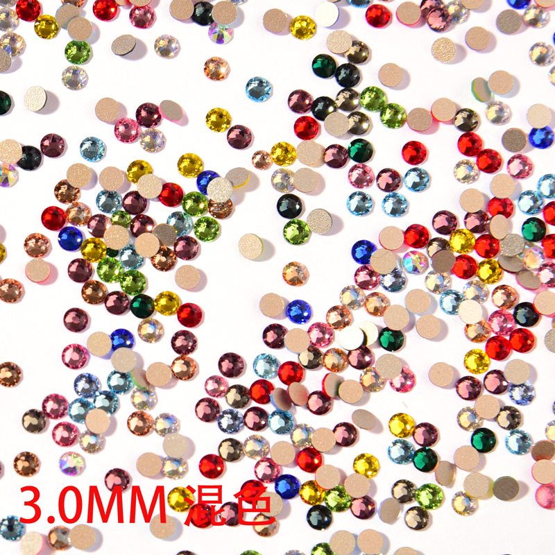 施华昇新款2088祖母绿金色魅影香槟大红紫色粉色湖蓝等多色混装