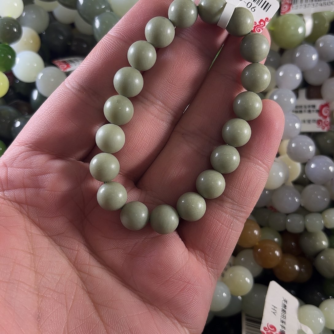 和田玉手链未镶嵌W80