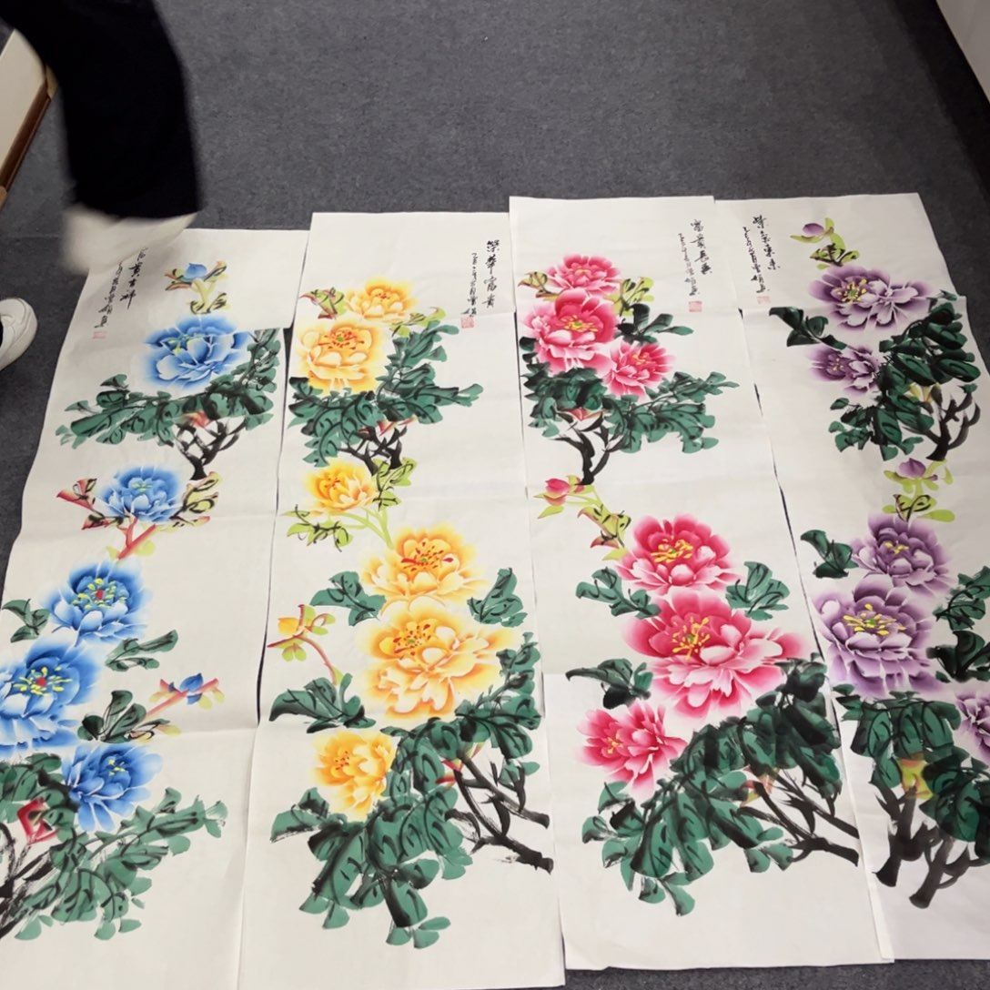 国画ZH精品国画单幅任发4张