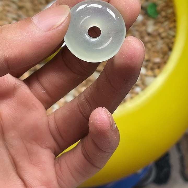 翡翠散珠拍单联系客服备注圈口圈口3