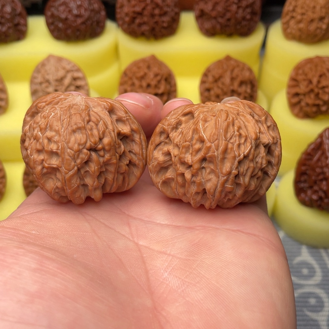 文玩核桃把件43全品山地磨编号434