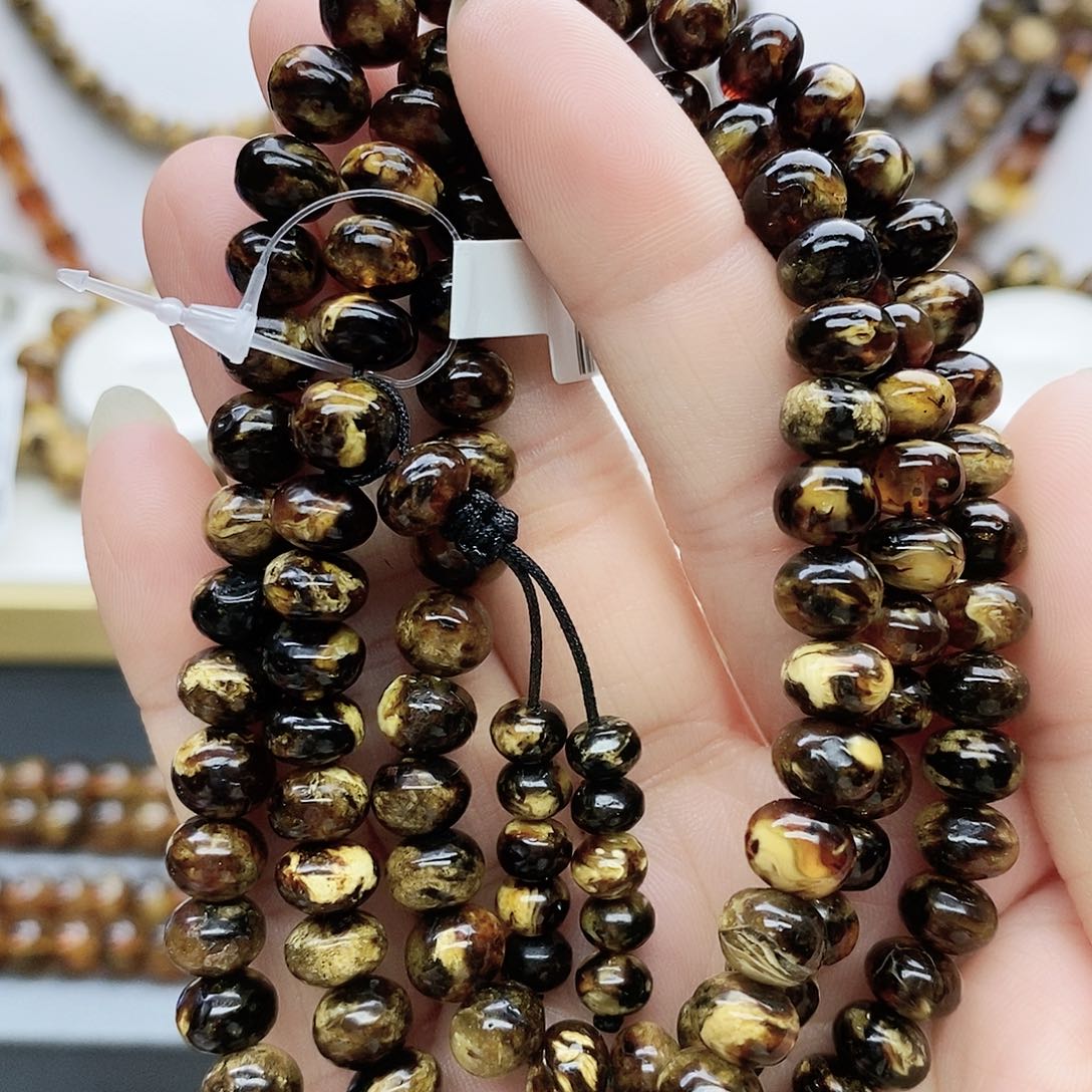 琥珀颈饰未镶嵌琥珀7