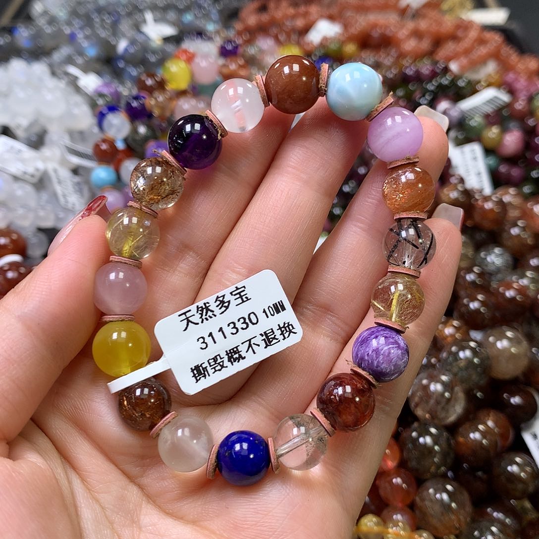 水晶手链未镶嵌，