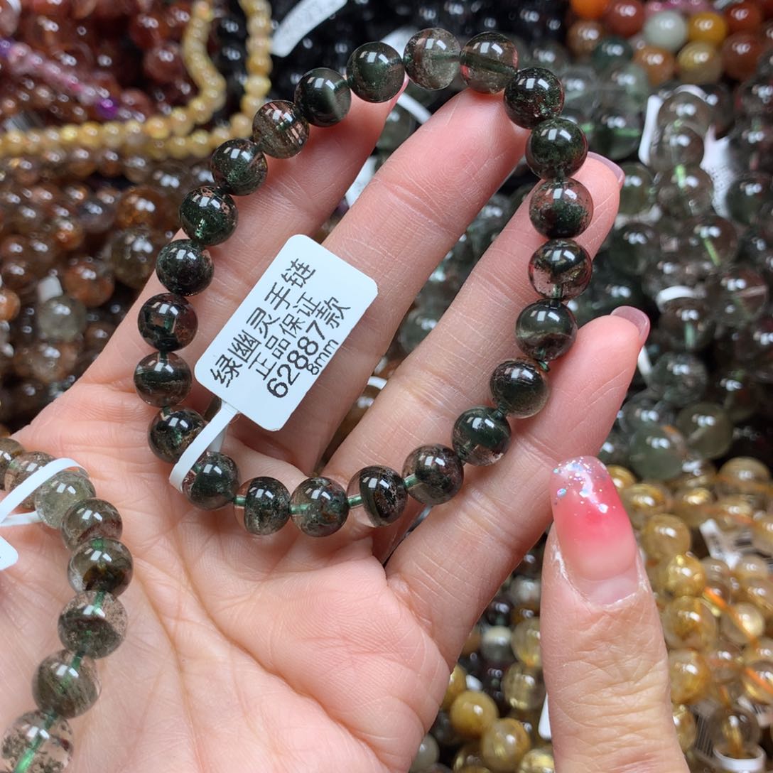 水晶手链未镶嵌天然