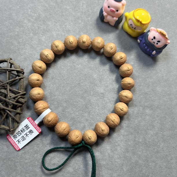 〖F115160〗25年11.5毫米尼泊尔凤眼菩提手串原生态精挑文玩手串