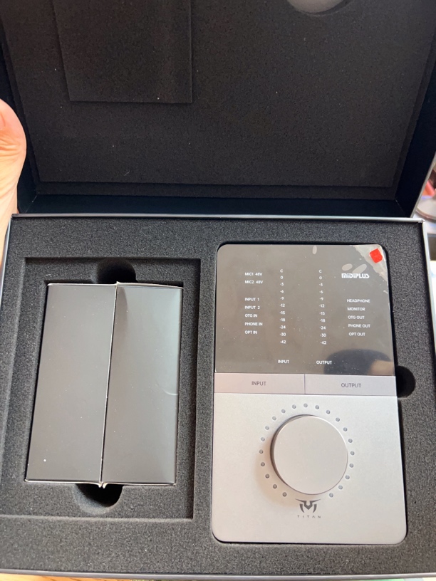 9新 MiDiPLUS 迷笛泰坦q6声卡直播录音设备 otg直连手机