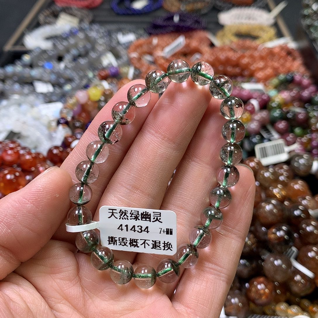 水晶手链未镶嵌，