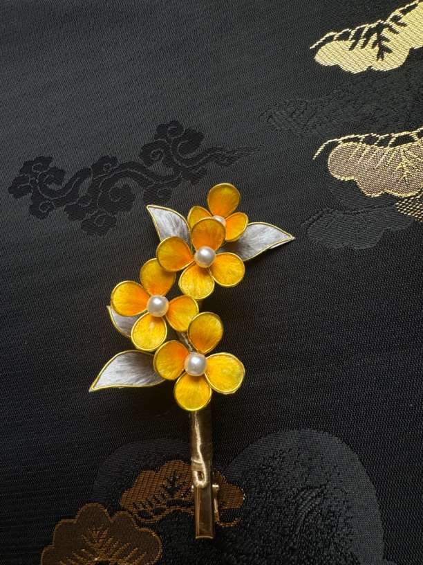 绒花手工制作蚕丝