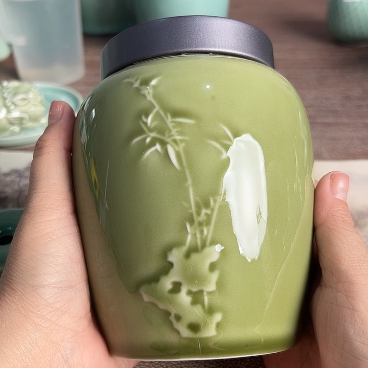 小米茶器龙泉青瓷