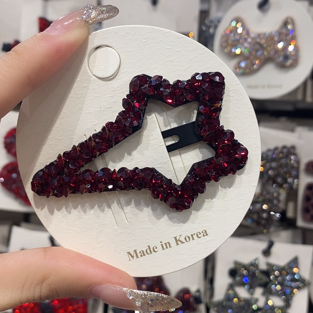 皮质铁合金拜拜夹