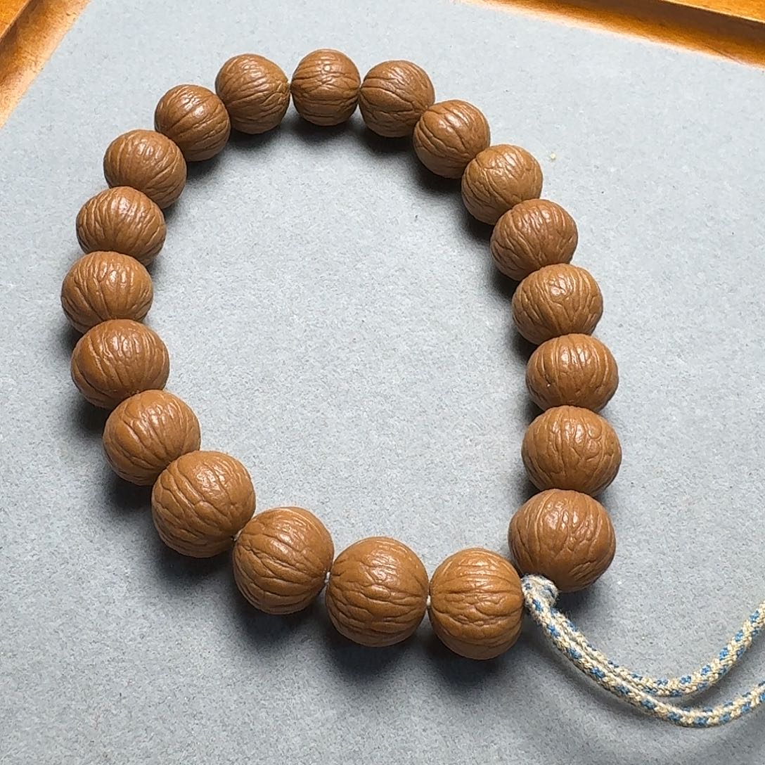 猴头核桃手串原桩凤羽手持全品