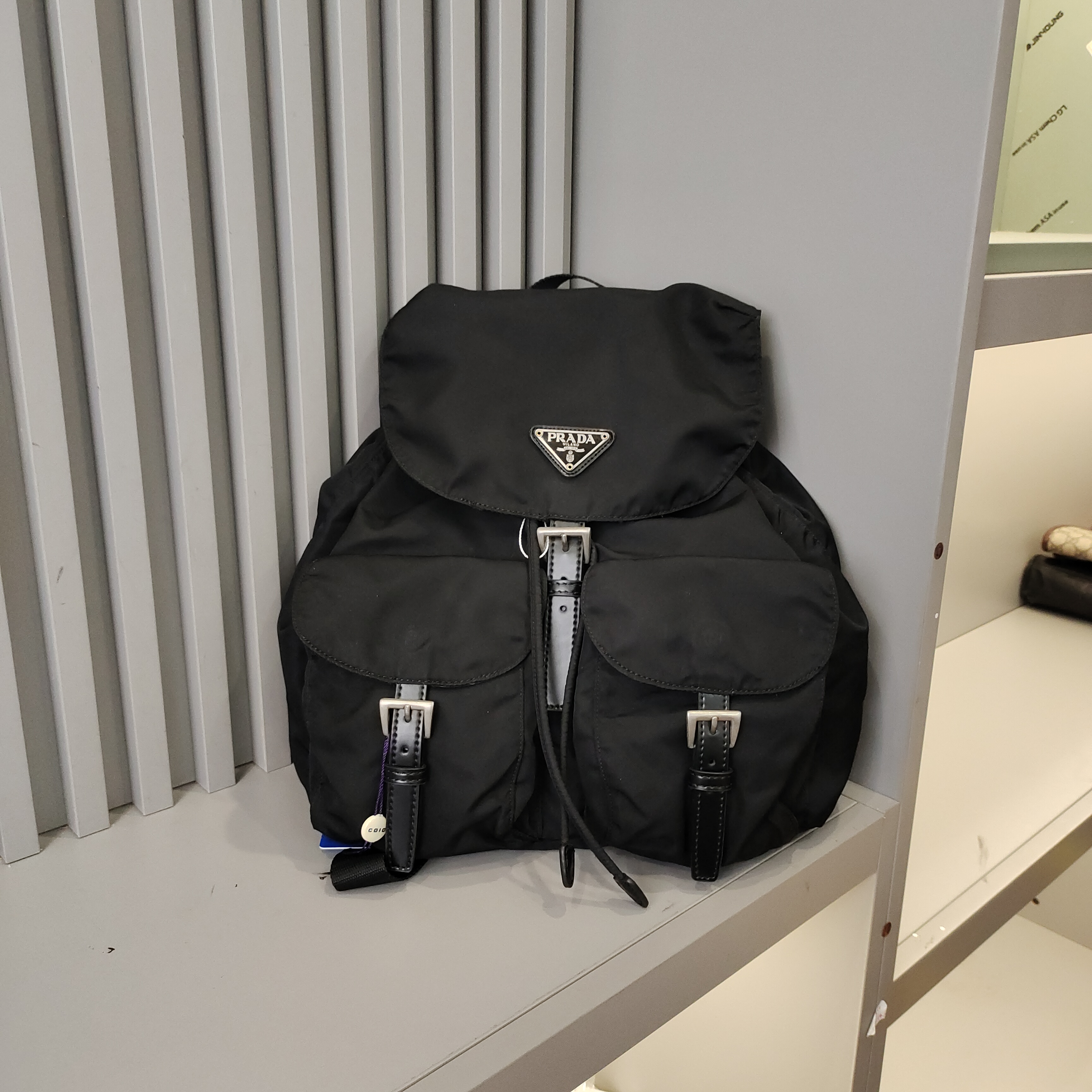 95新 Prada/普拉达 兔兔奢欣欣/普拉达中号双肩包/241203025