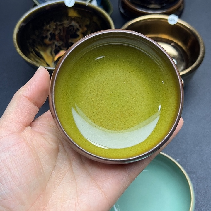 茶盏建窑建盏主人杯