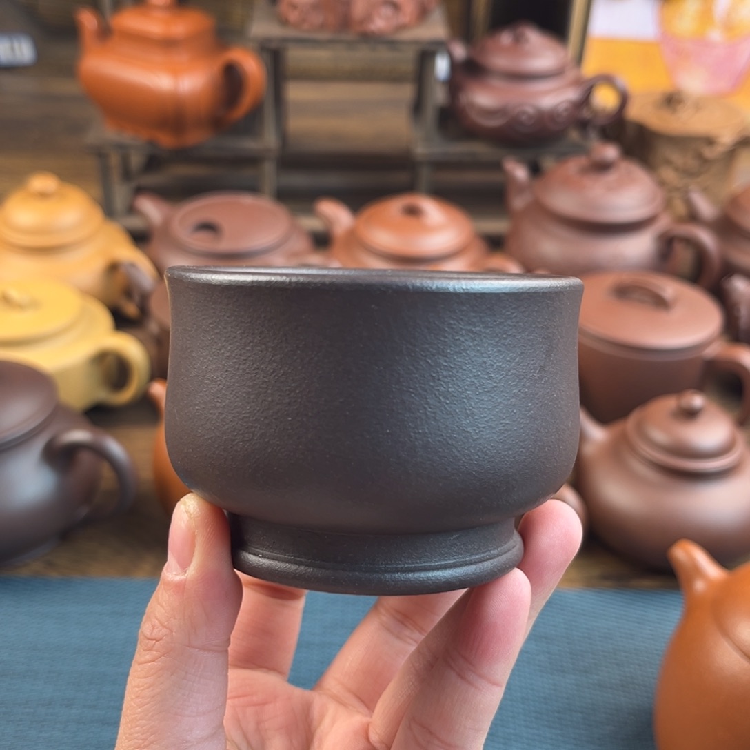粥***。茶壶紫砂手工制作工艺精湛杯子