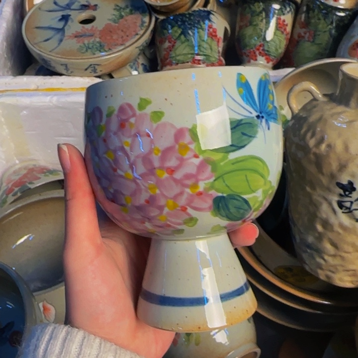 瓷片景德镇陶瓷手工手绘