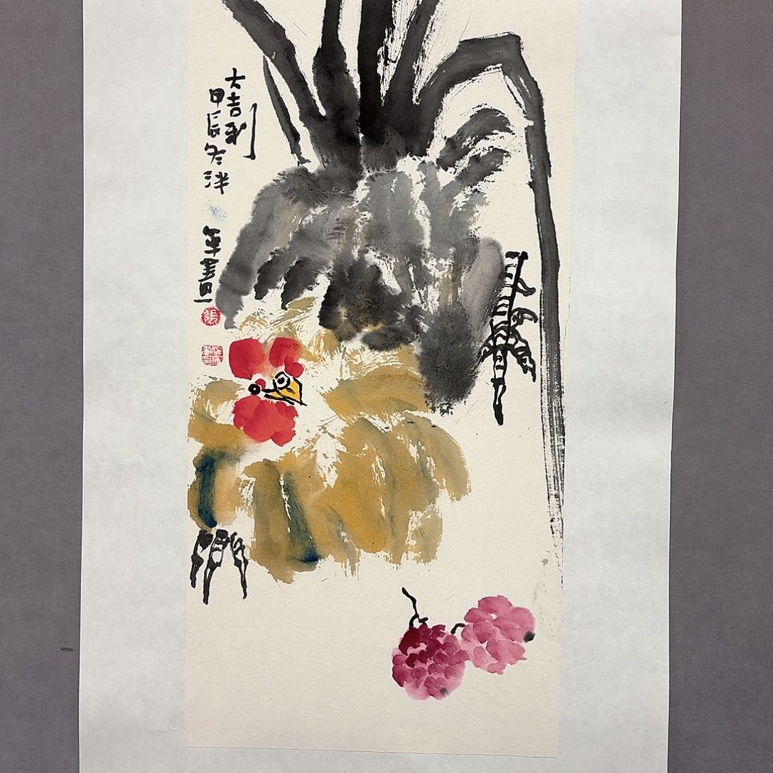 国画国画纯手绘作品请放心去藏