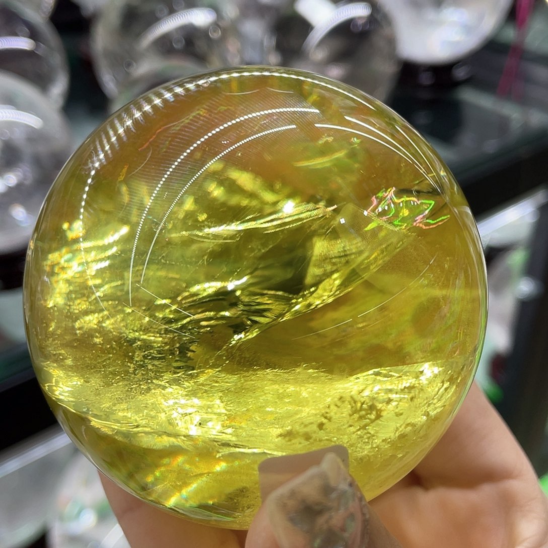 水晶水晶球摆件未镶嵌