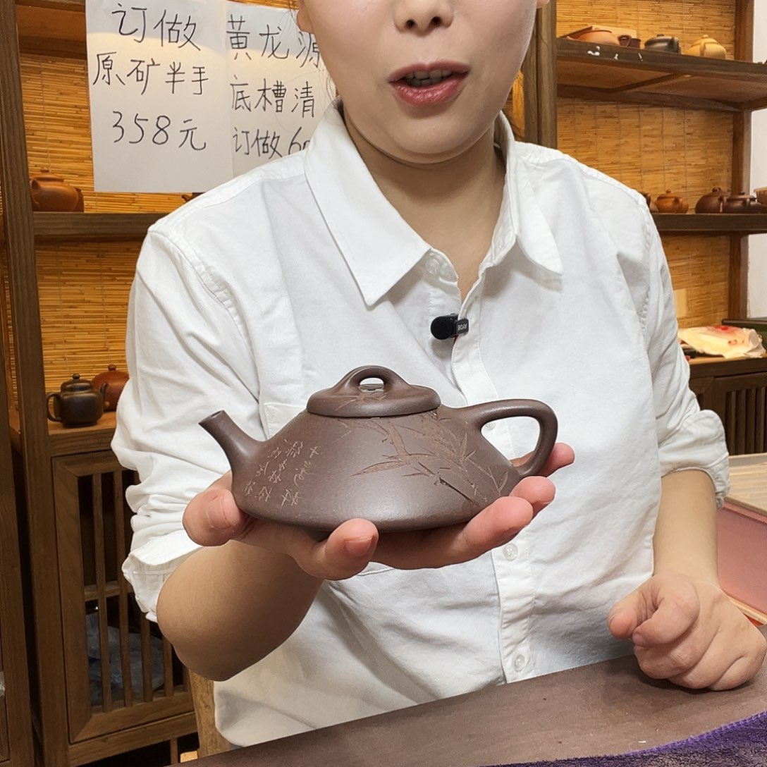 紫砂茶壶白*豆我的小可爱们