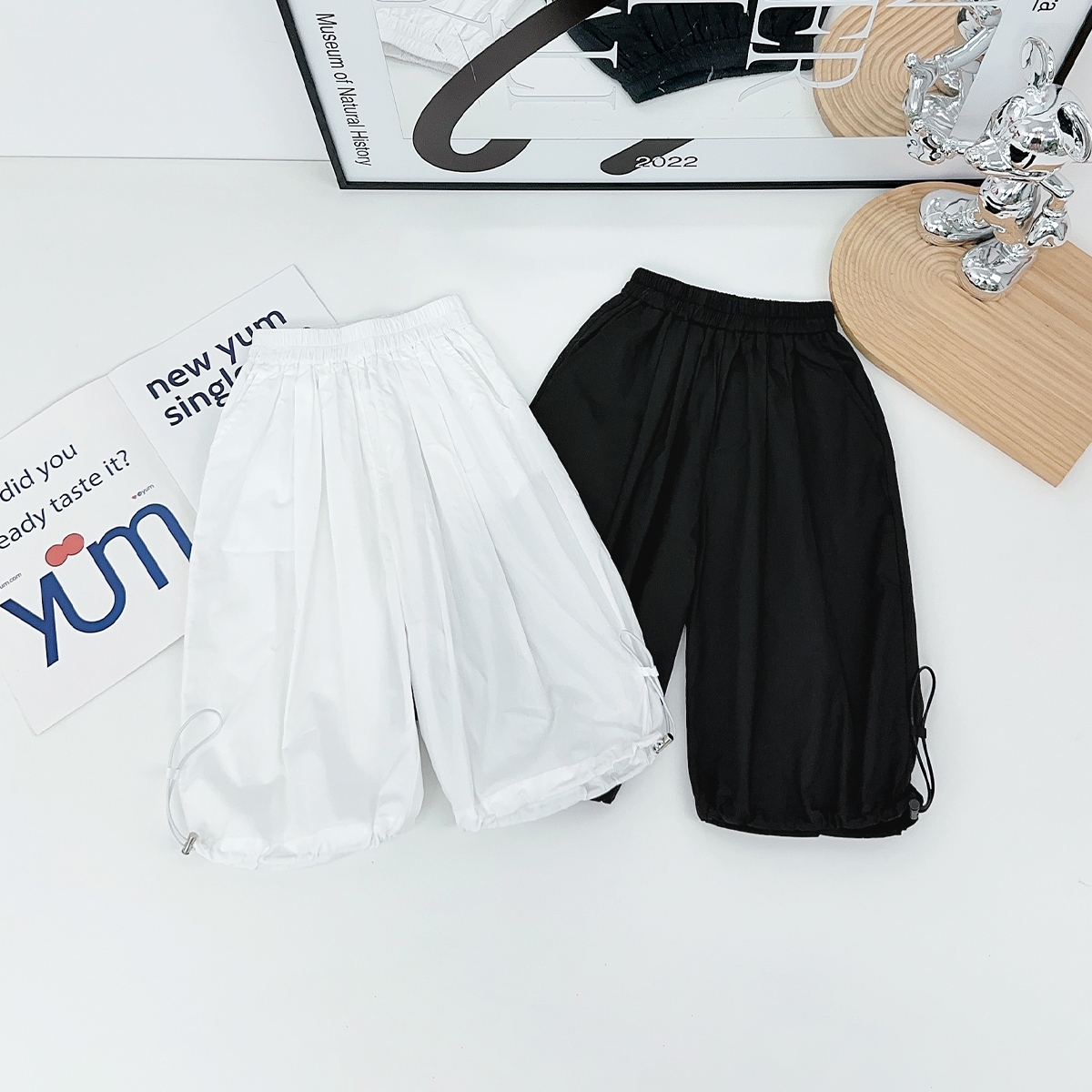 儿童七分裤子夏装薄款男童装休闲宽松夏季 DF25081 悠悠童话童装