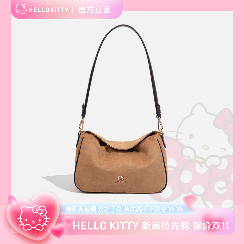 HELLO KITTY/凯蒂猫【秋冬新品】简约大气时尚女士单肩手提包麦斯卡