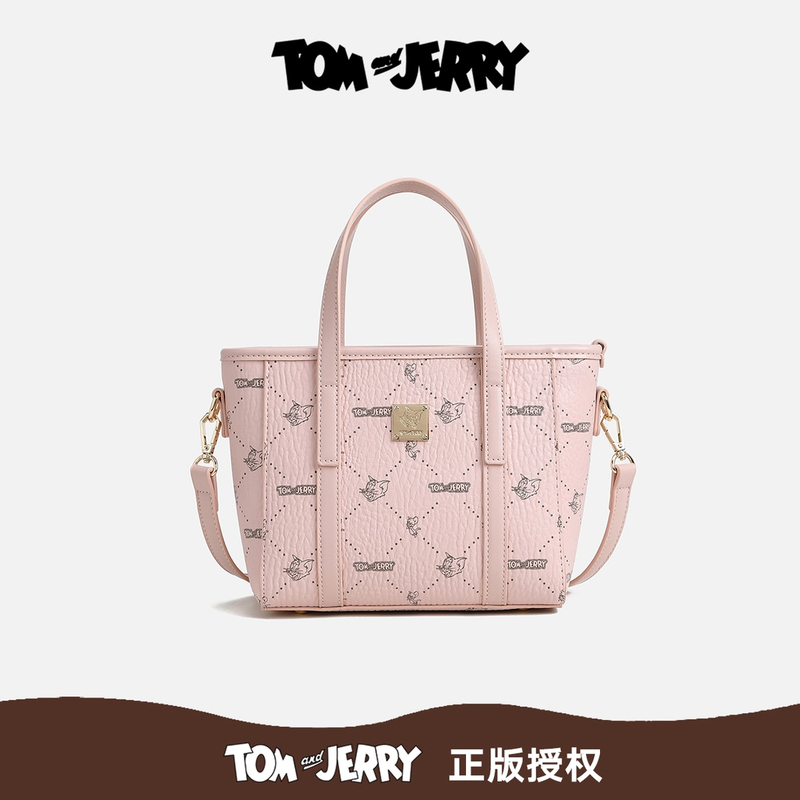 【Tom and Jerry】新款韩系简约小托特单肩手提斜挎包