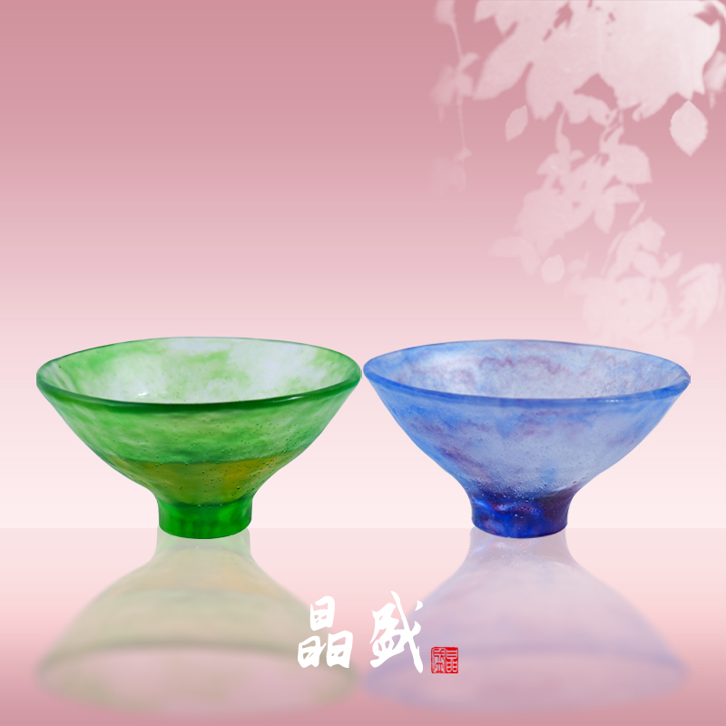 【KNIGHT水晶工坊】古法琉璃建盏建水纯手工精致设计感功夫茶具供具
