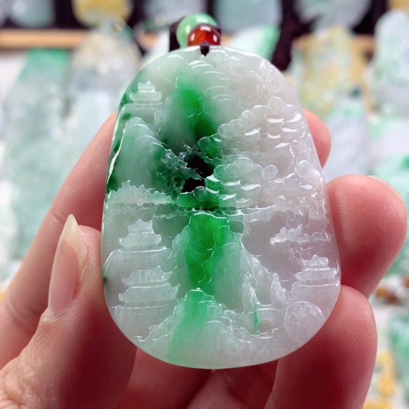 【闪购商品】翡翠吊坠(不含链)未镶嵌