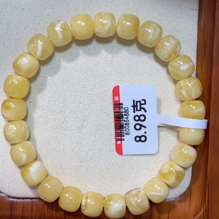 琥珀手链未镶嵌蜜蜡