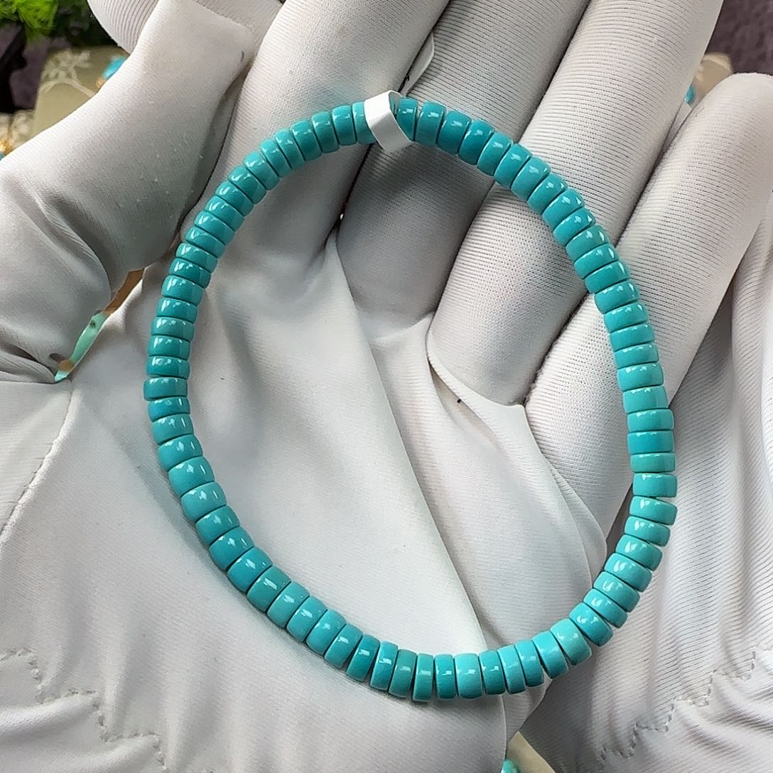 绿松石未镶嵌4mm➕手串