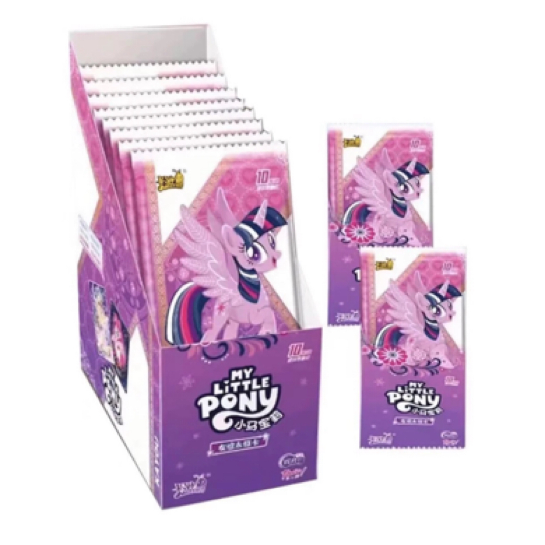 呆猫专属【金色诱惑】小马宝莉辉月包6弹卡游卡牌盲盒