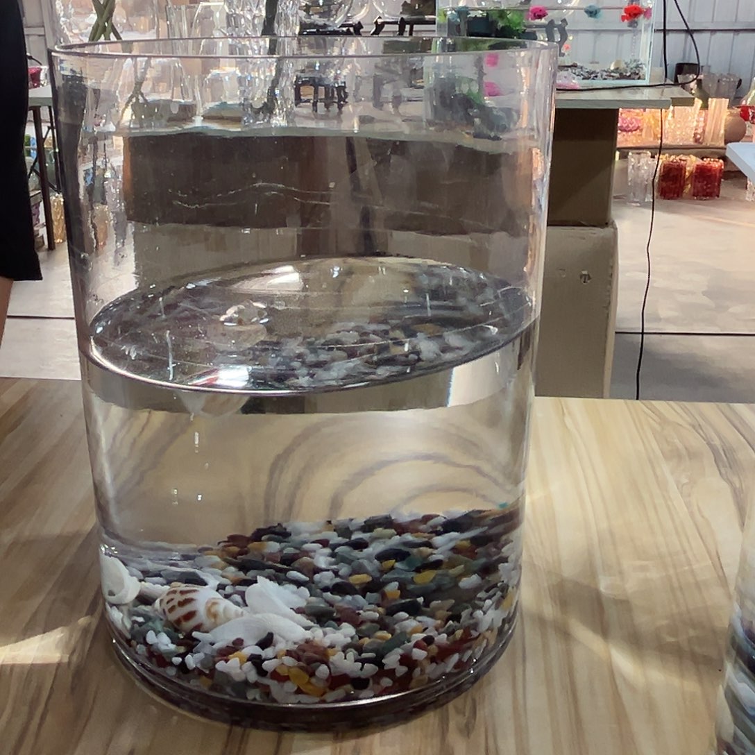 水晶花瓶直筒1520