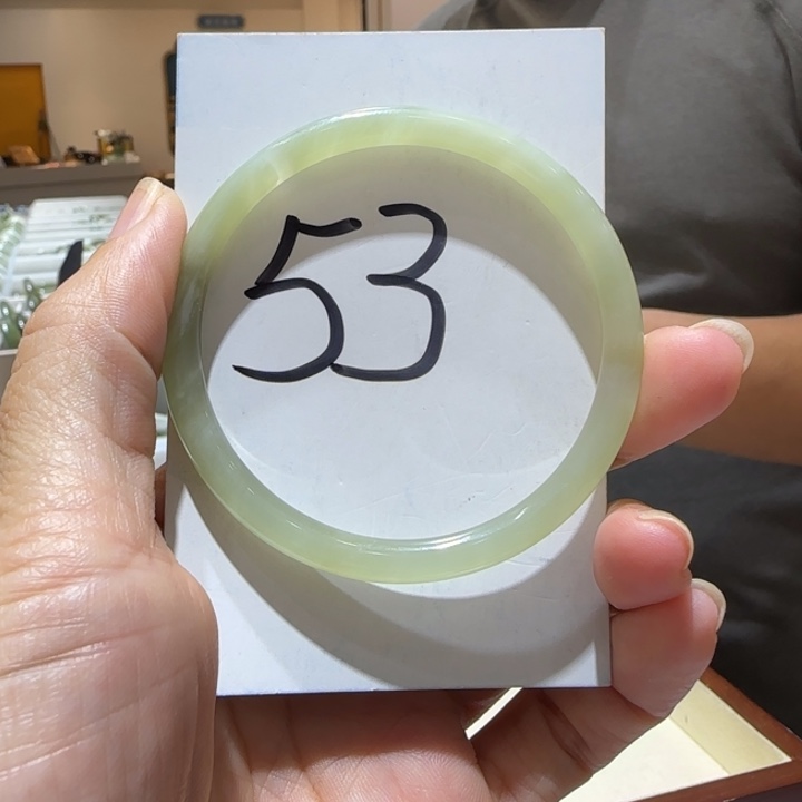 和田玉未镶嵌手镯825