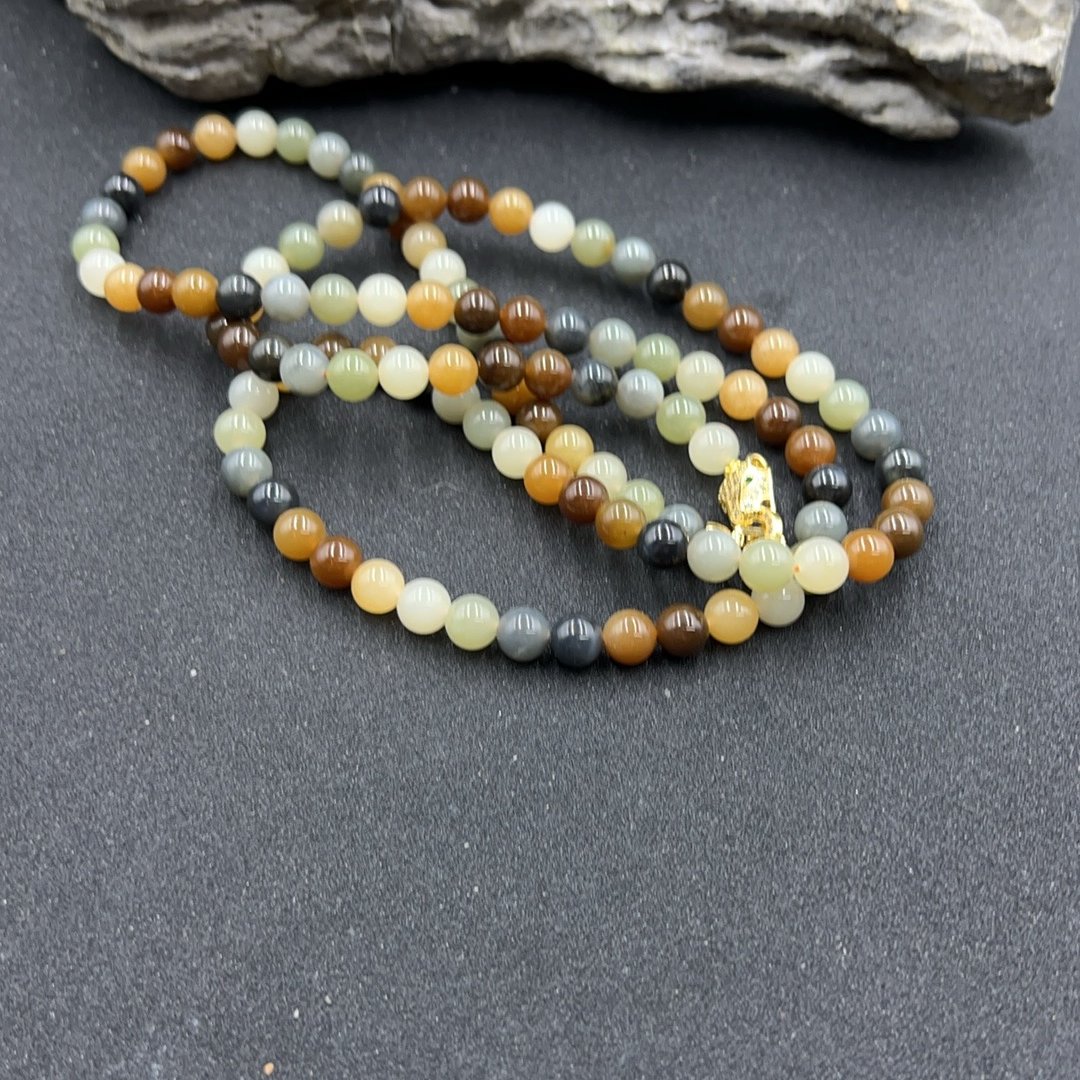 BY0123FPXQ标27 和田玉项链