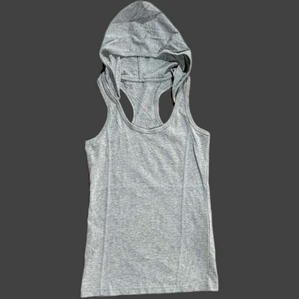 修身连帽背心no退换