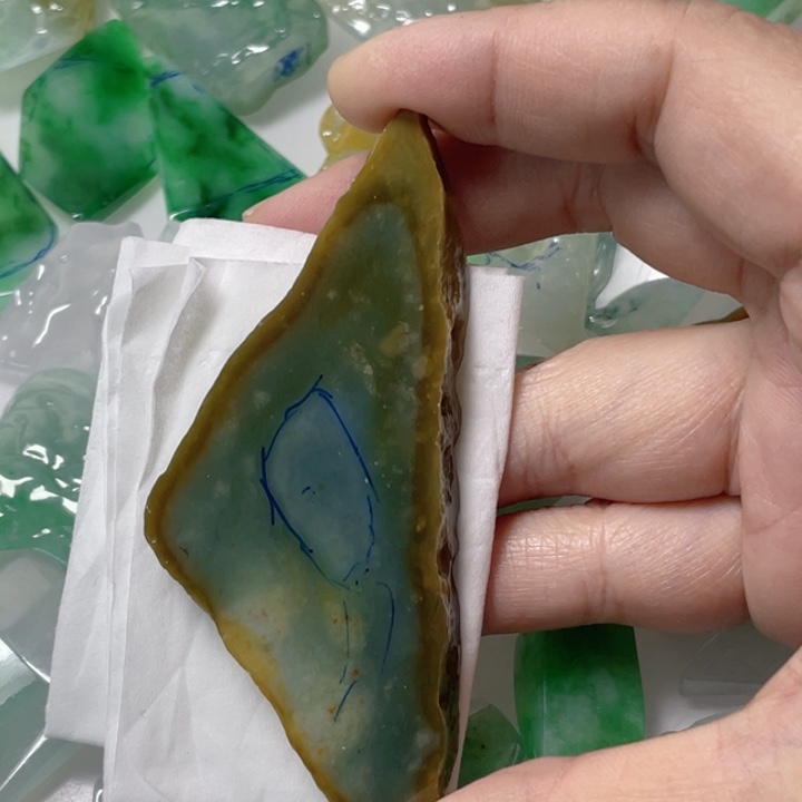 定制翡翠未镶嵌包工