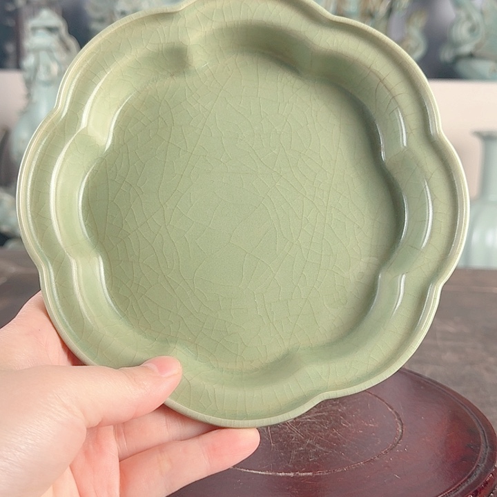 大***明汝窑花口洗合作愉快