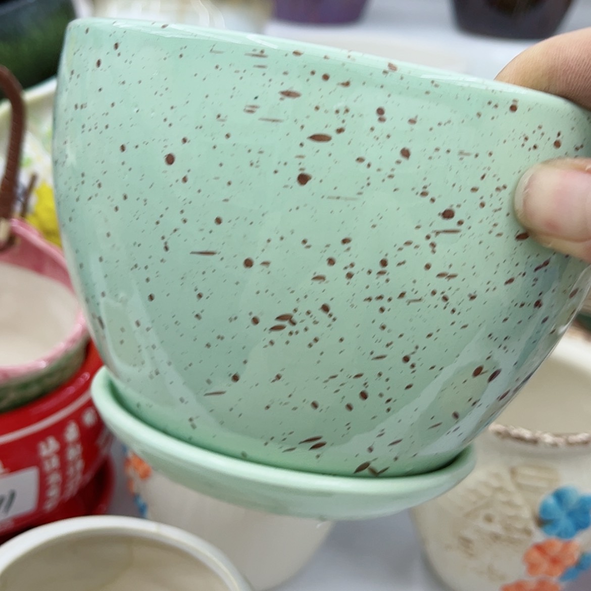 【闪购商品】陶瓷多肉绿植陶瓷花盆