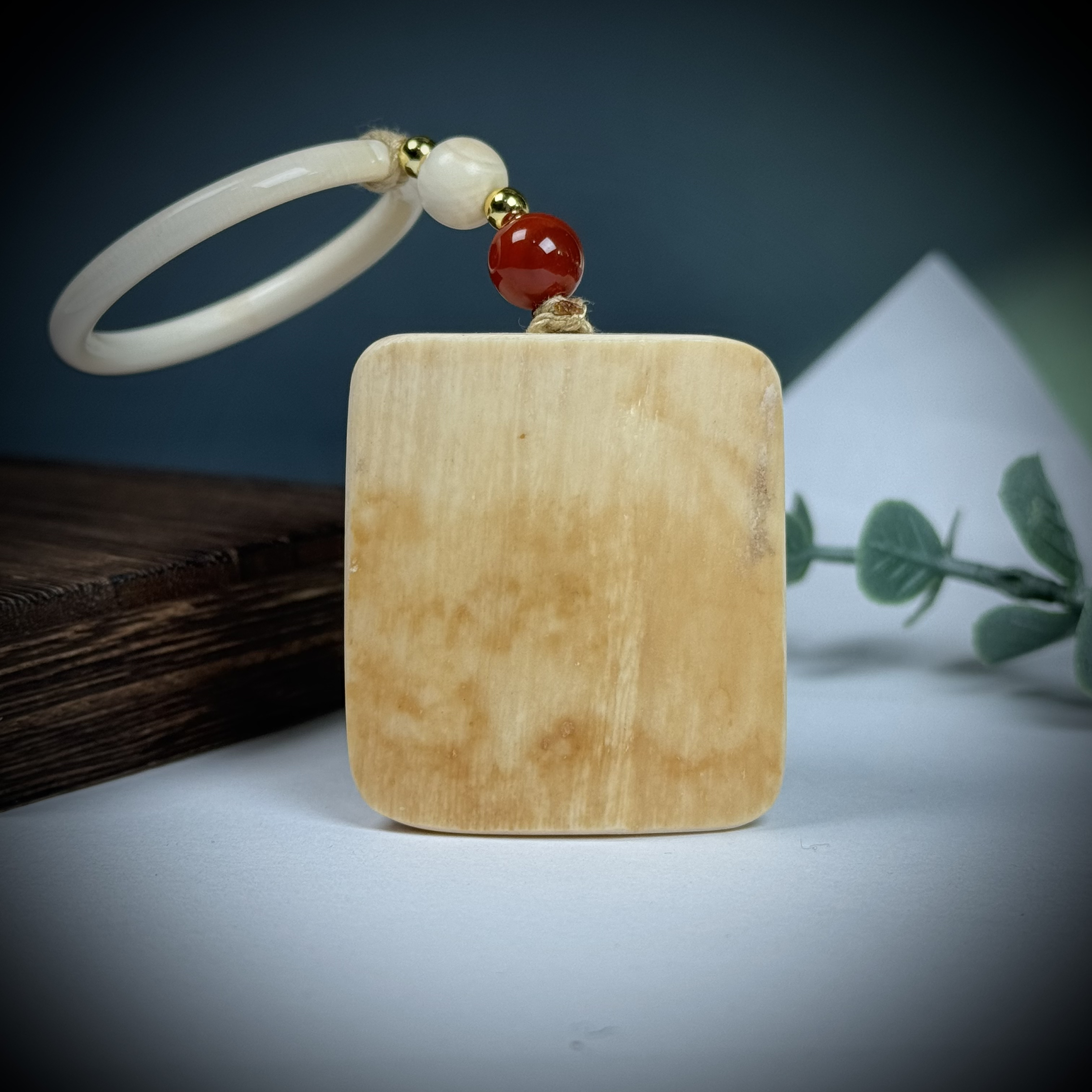 E70-80天然猛犸牙 黄金皮肥皂37*42*24mm支持复检假一罚十