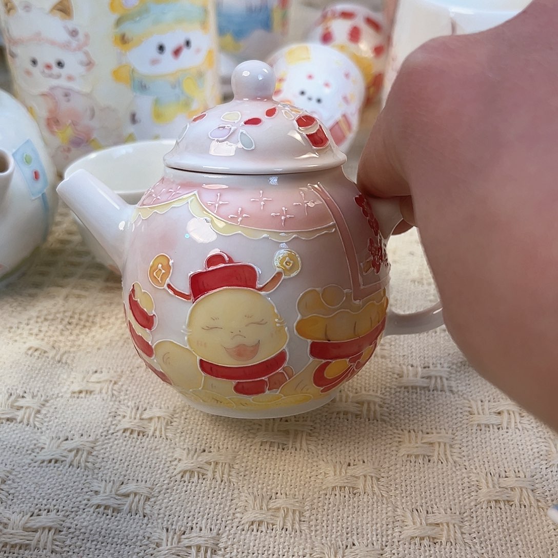 景德镇手绘陶瓷杯子