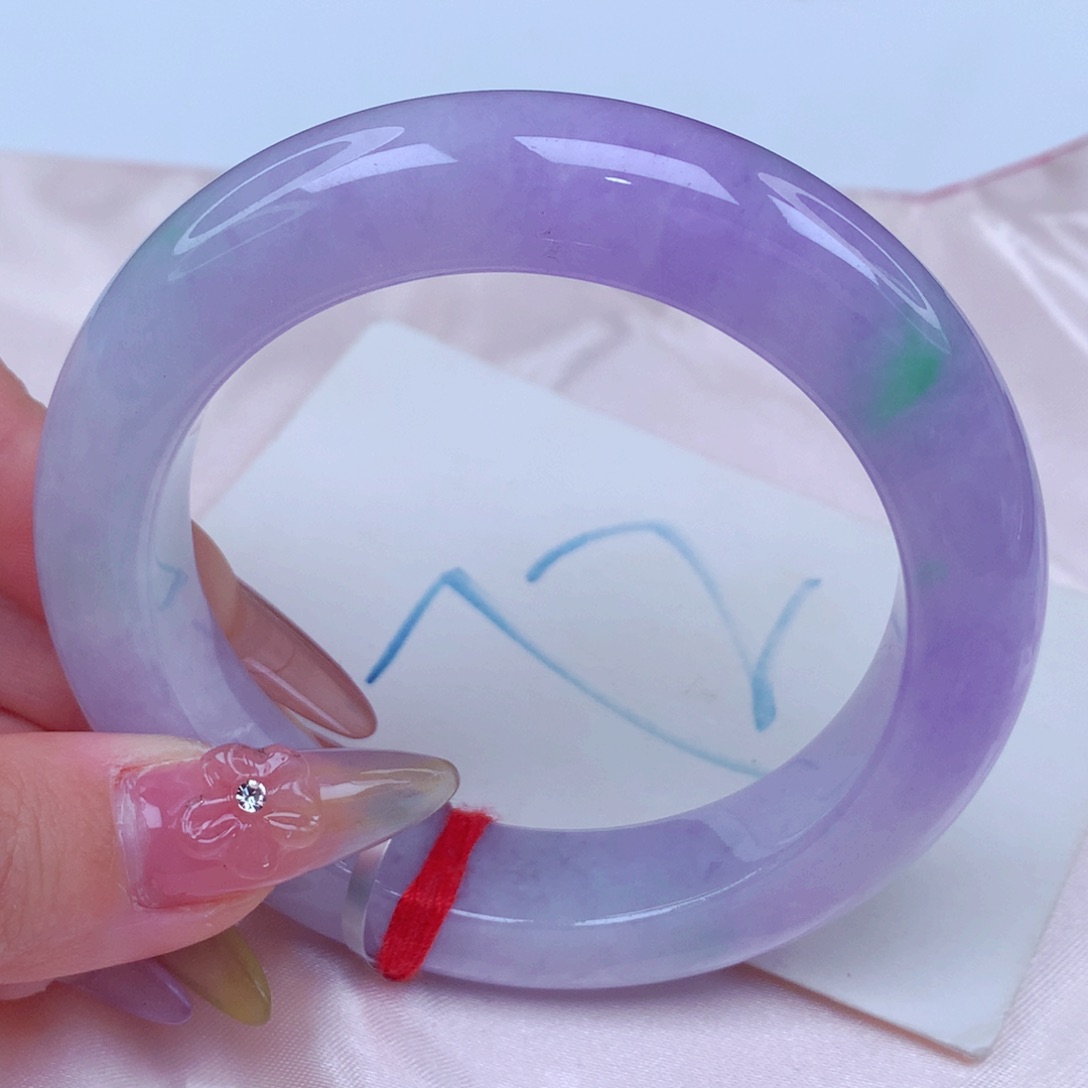 翡翠手镯未镶嵌天然缅甸翡翠A货手镯